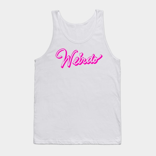 Weirdo Tank Top by BadAsh